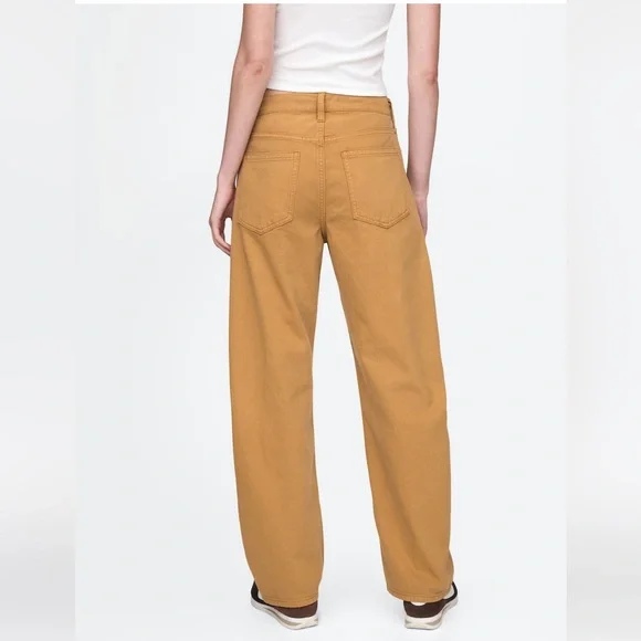 NWT GAP High Rise Barrel Jeans - Picture 5 of 5